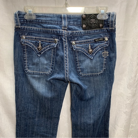 Miss me Boot Cut Womens Jeans Size 26  Distressed Vintage - Picture 3 of 8